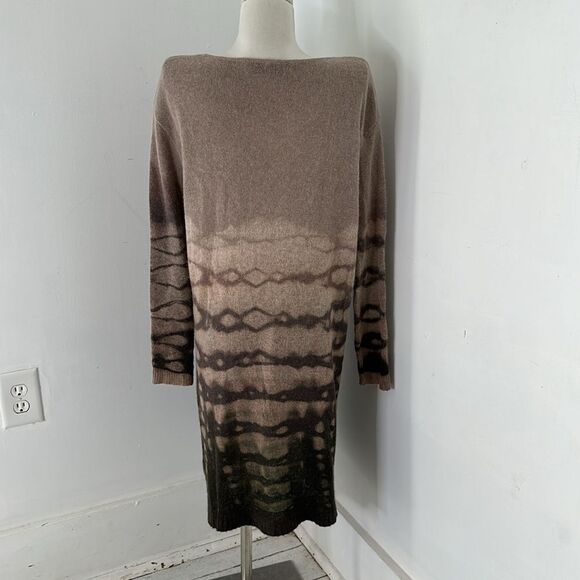Vivian Uchitel Tye Dye Wool Sweater Dress - Picture 4 of 6